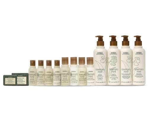 aveda line up all amenities